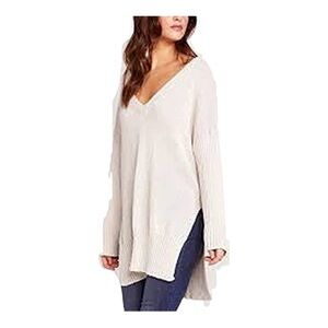 𝅺jack by BB Dakota Women's Getting Warmer V-Neck Wide Ribbed Sweater